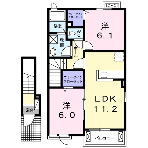 サン・フィールドの間取り