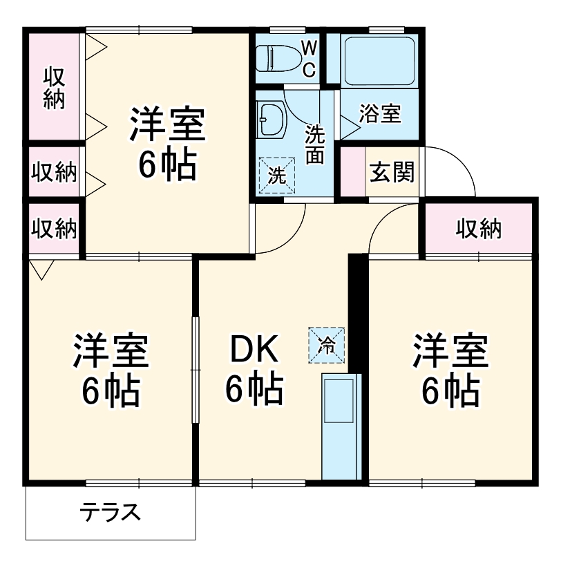 アネックスMORIの間取り