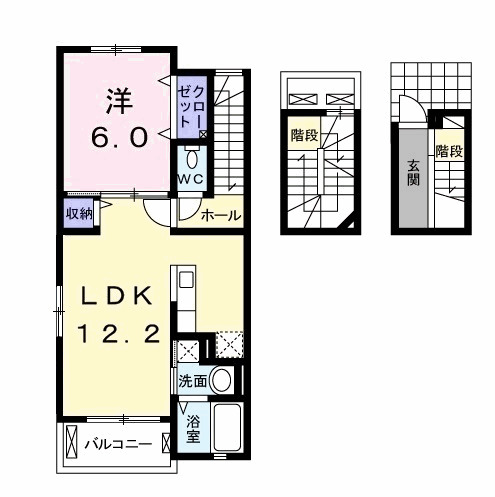 Pandan ValleyⅠの間取り
