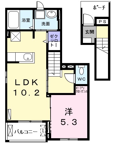 ブリーズの間取り