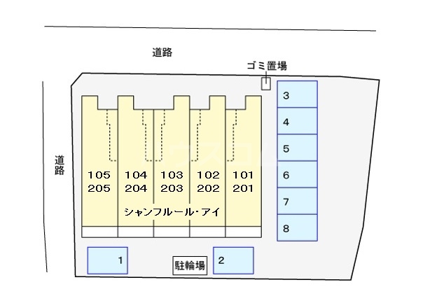 4/10 駐車場