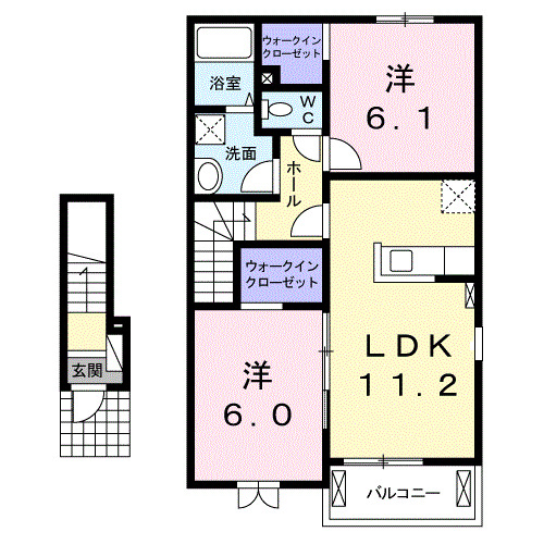 コレットAの間取り