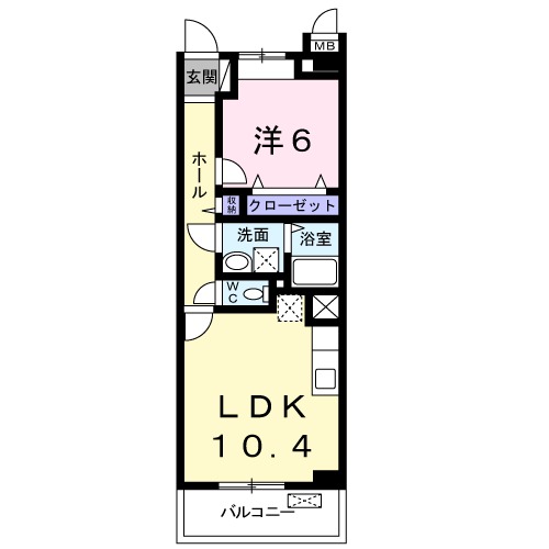 アンジュの間取り