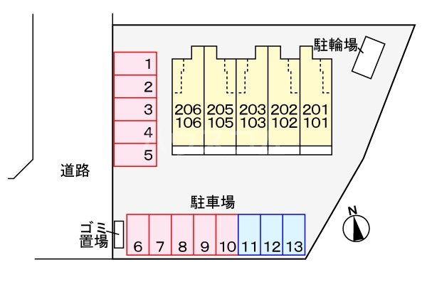 3/10 駐車場
