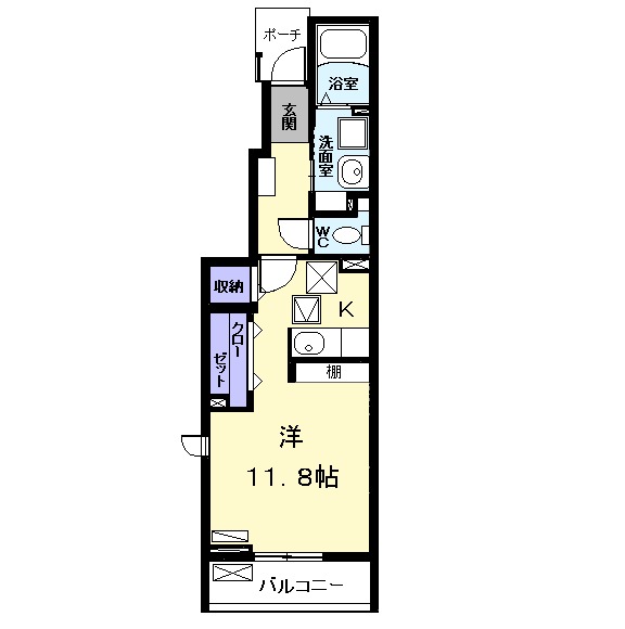 シャルマンキヨミの間取り