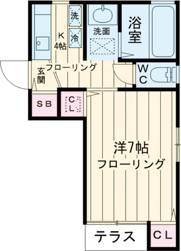 コートアベニューの間取り