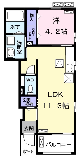 フィオーレの間取り