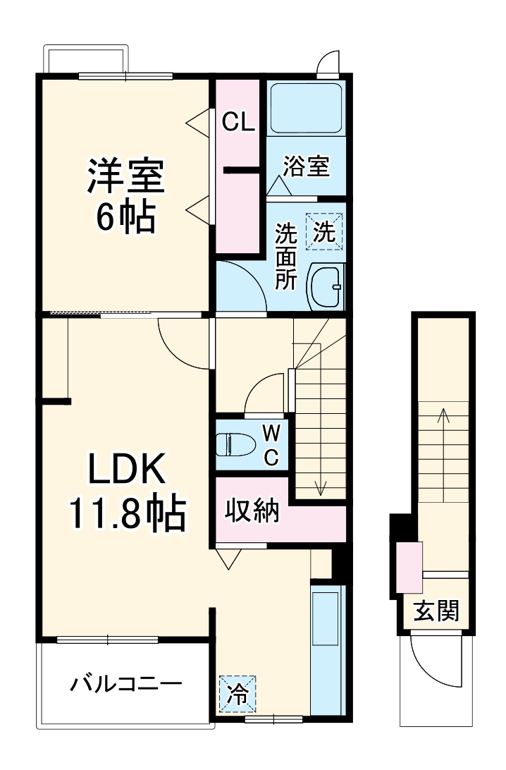 グレイス ヒルズの間取り