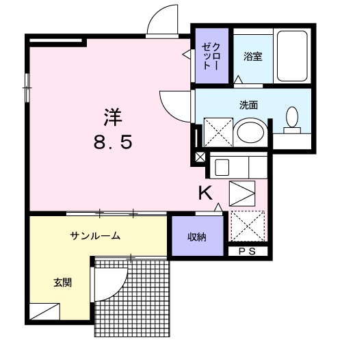 オーチャードの間取り