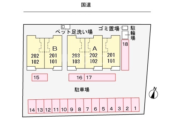 15/27 駐車場