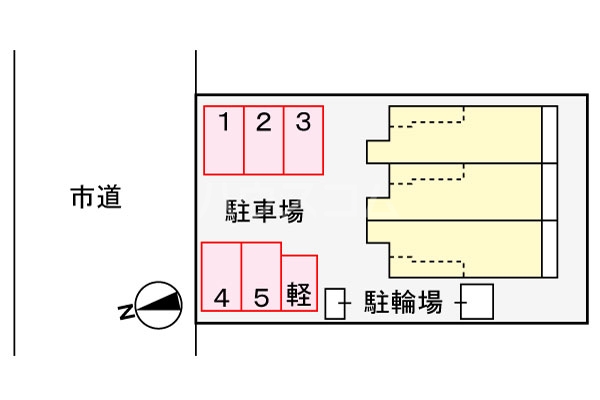 3/11 駐車場