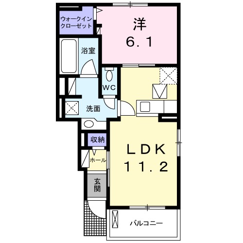 プラネット デュアの間取り
