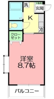 プレジィールの間取り