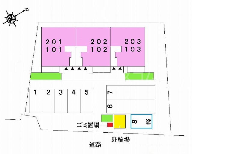 2/8 駐車場