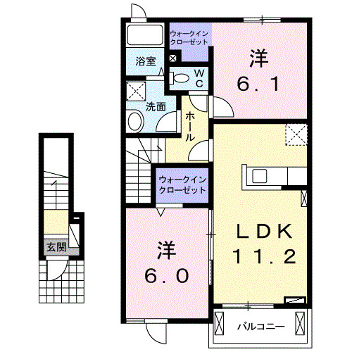 エレクトラグライドBの間取り