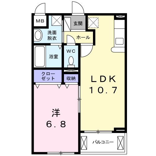 フォレスト・ヴィラ Ⅱの間取り