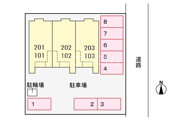 14/25 駐車場