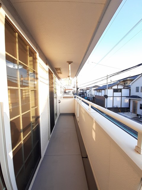 12/23 バルコニー