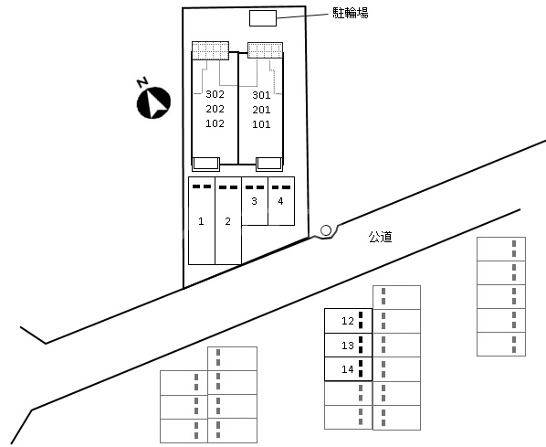 22/28 駐車場