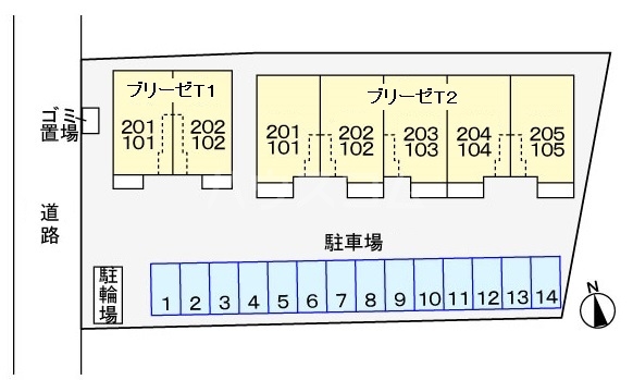 4/11 駐車場