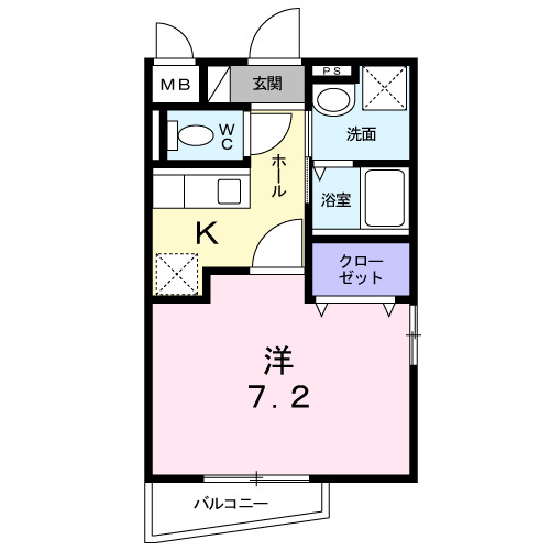 ソレイユメゾンの間取り