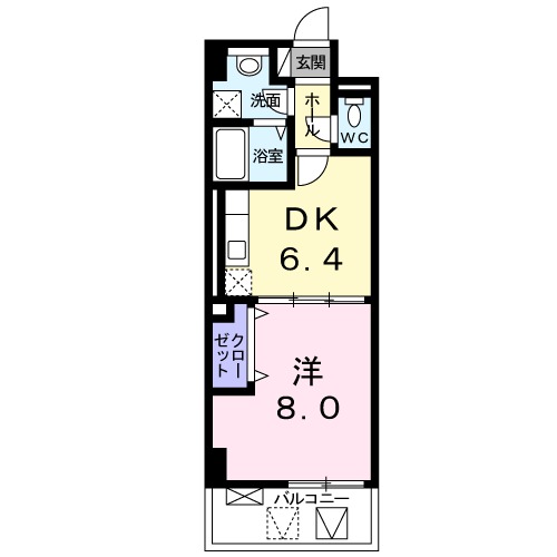 ハックベリー茨木南の間取り