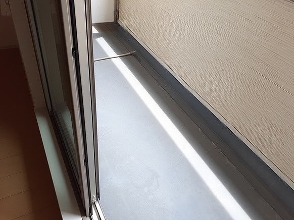 12/24 バルコニー