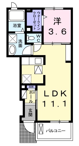 アルカンジュ北園通の間取り
