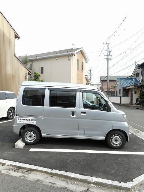 2/8 駐車場