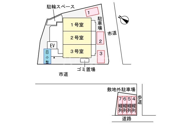 3/9 駐車場