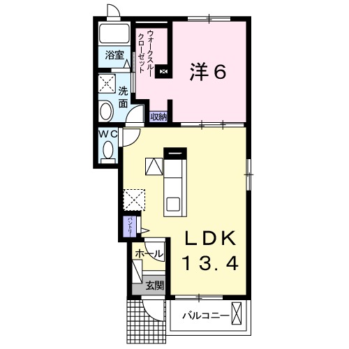 ラ・ソレイユ・ドゥの間取り