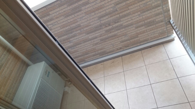 10/20 バルコニー