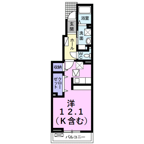 フリシュMの間取り