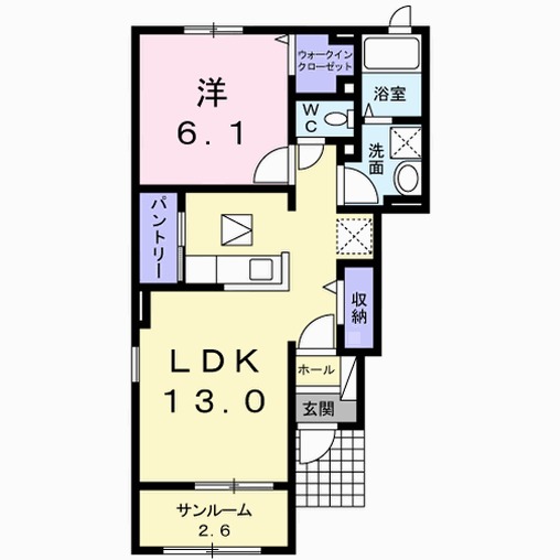 VITA DOLCEの間取り