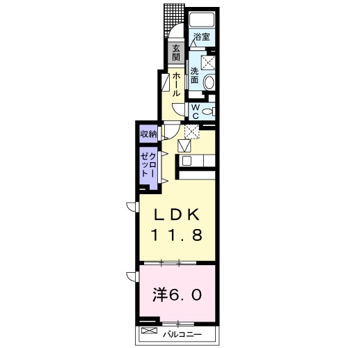 パストラーレの間取り