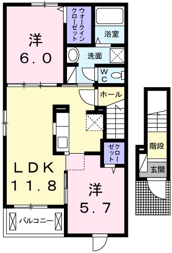 シェルトⅥの間取り