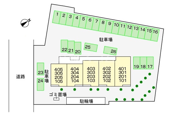 15/21 駐車場