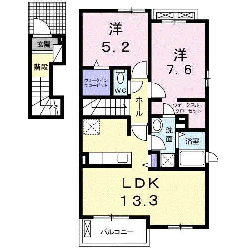 ファボリの間取り