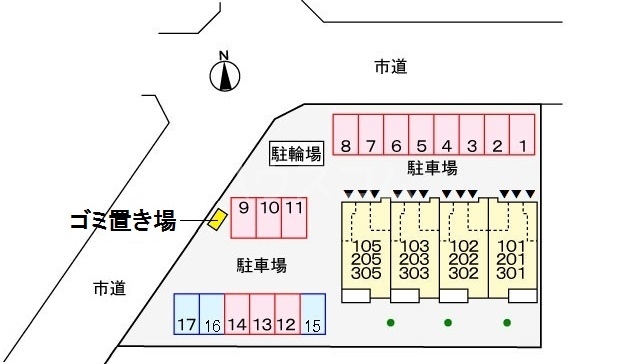 2/11 駐車場