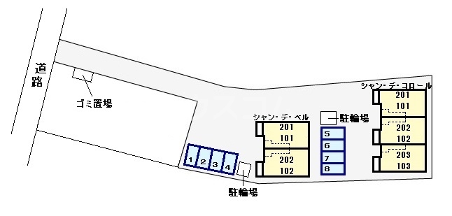 4/11 駐車場
