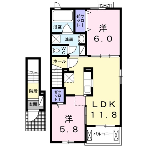 アルクバレーノの間取り