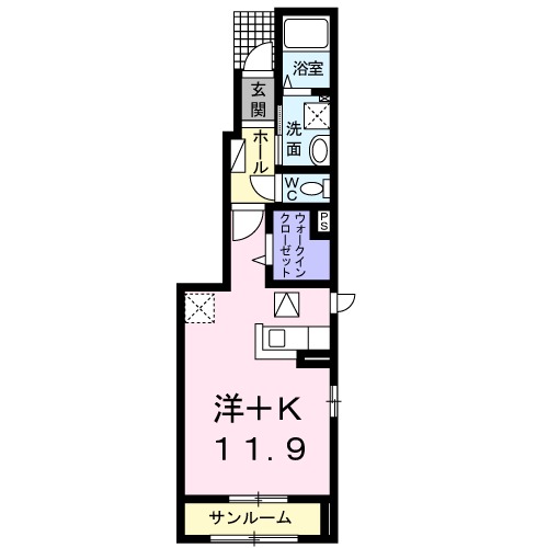 ラフォーレ・Aの間取り