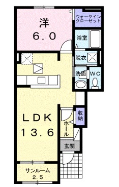 アイランドヒルズ学園 Ⅱの間取り
