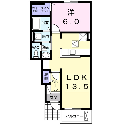 フィオーレ・花の間取り