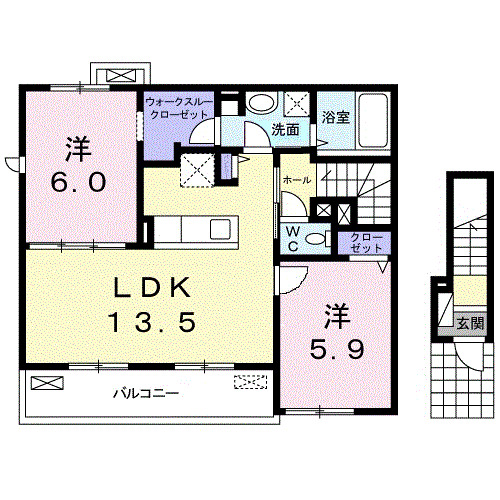 シャロー・スワンプの間取り