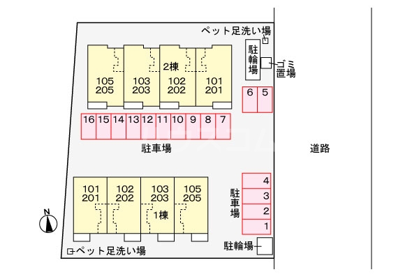 23/30 駐車場