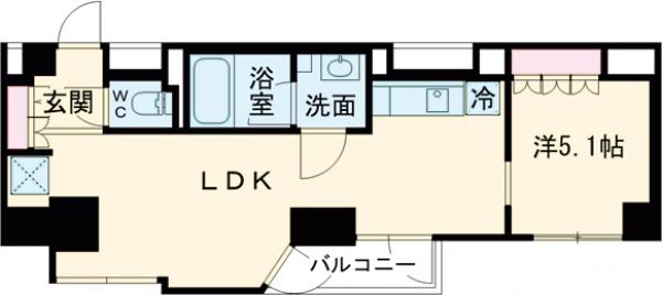 プライムアーバン笹塚の間取り