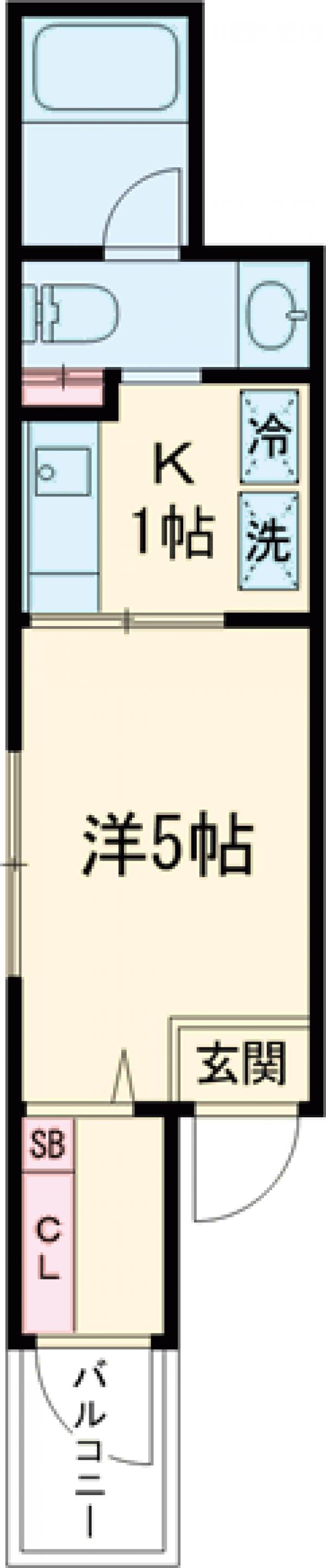 オーバルコート町田中町の間取り