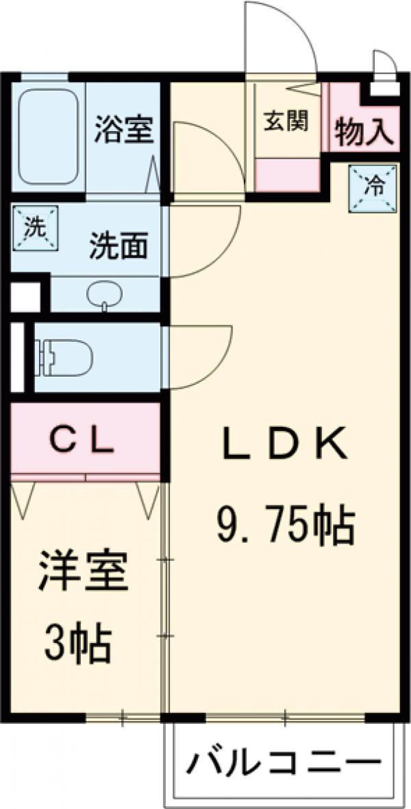 サンクレアⅢの間取り