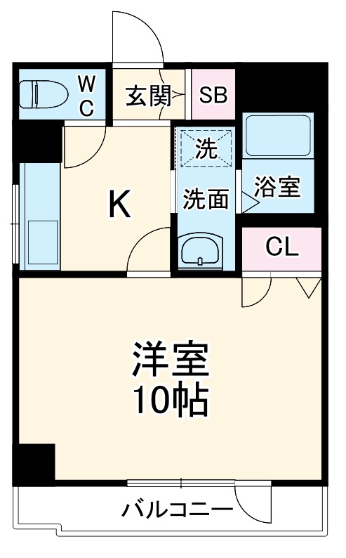 メゾン101の間取り